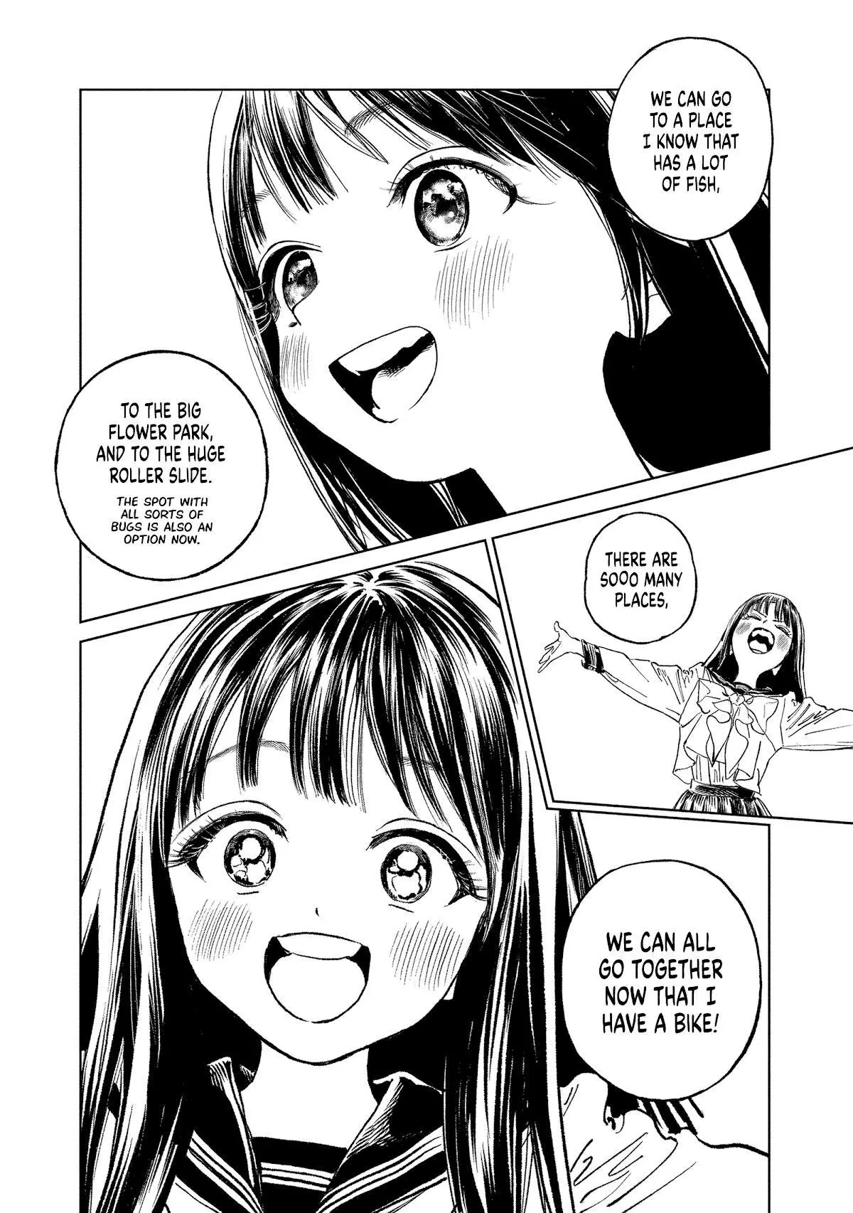 Akebi-chan's Sailor Uniform Chapter 56.5 page 8