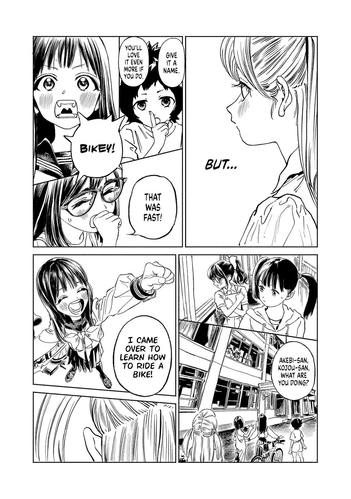Akebi-chan's Sailor Uniform Chapter 56.5 page 12