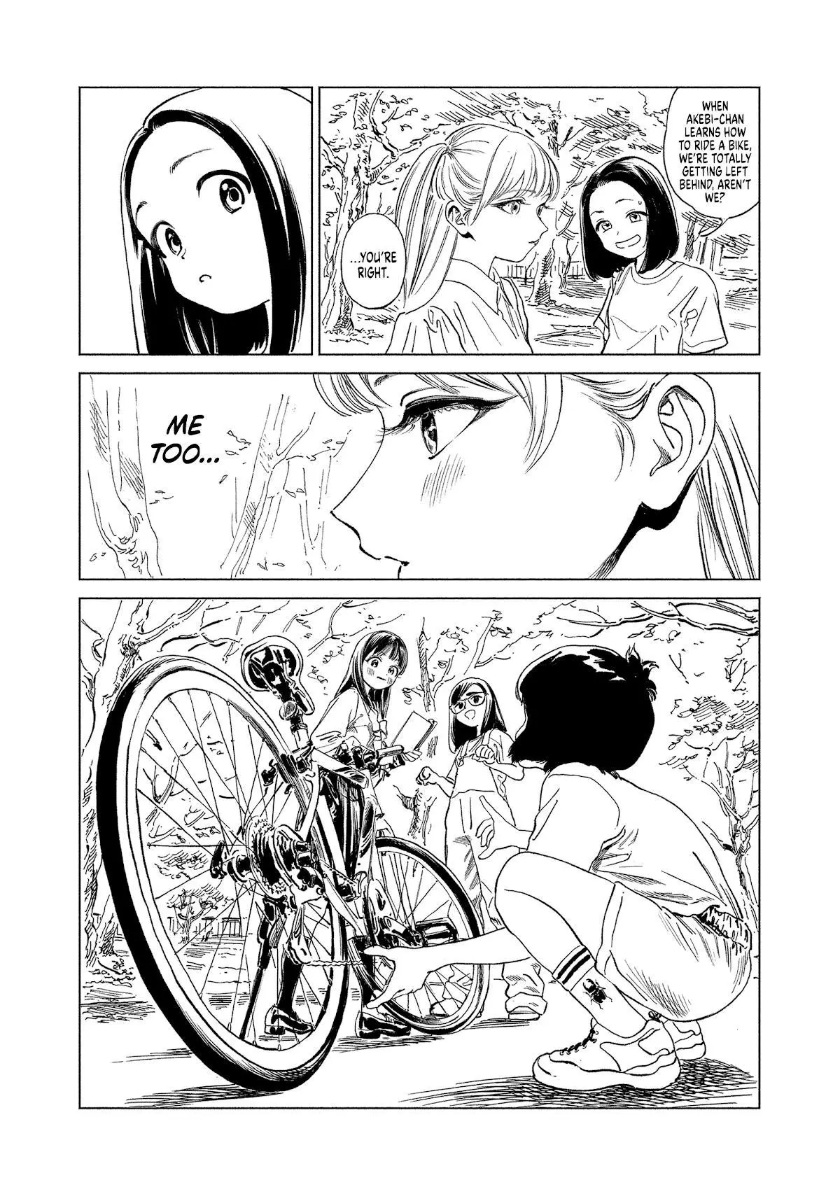 Akebi-chan's Sailor Uniform Chapter 56.5 page 10