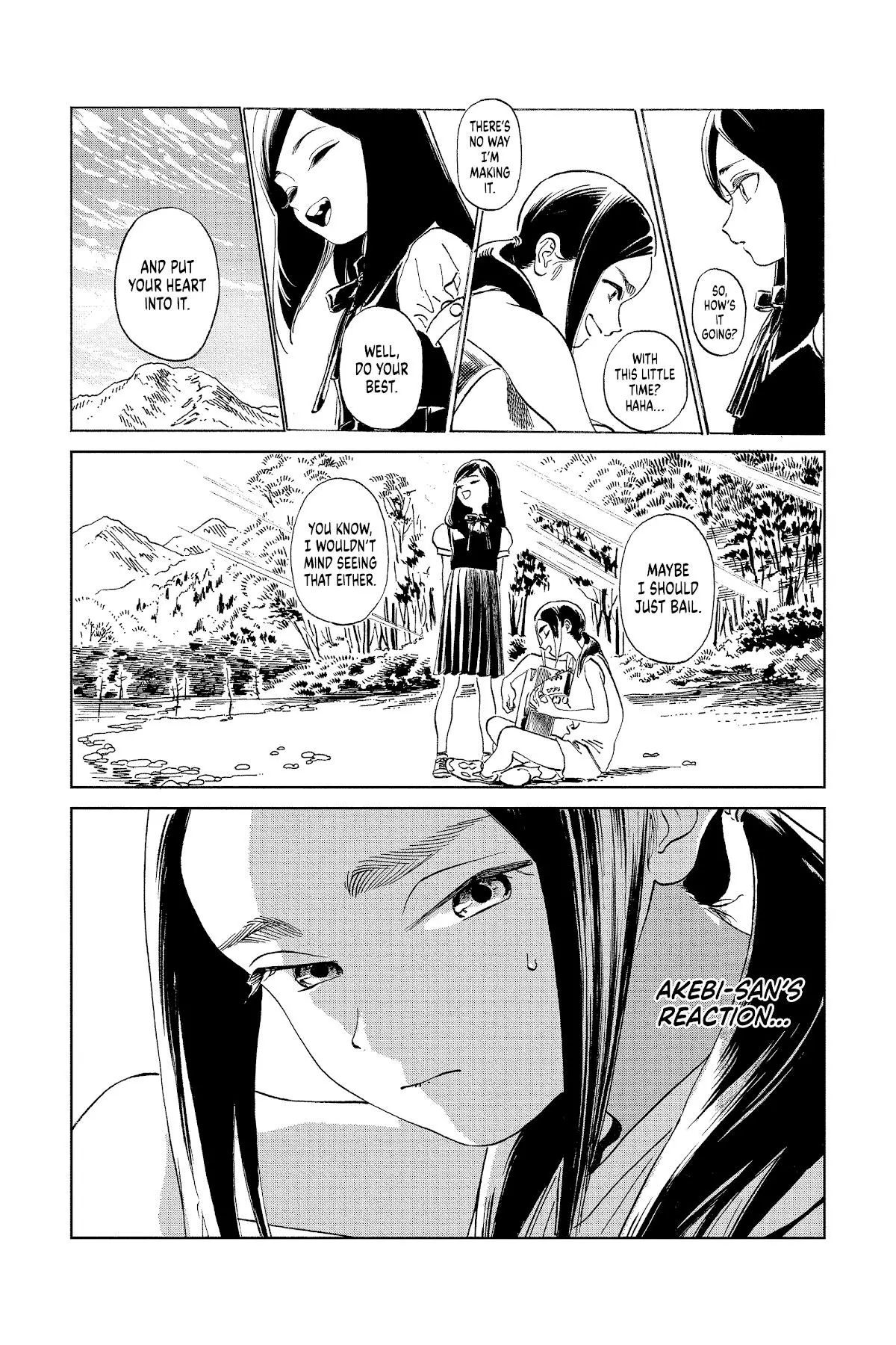 Akebi-chan's Sailor Uniform Chapter 57 page 10