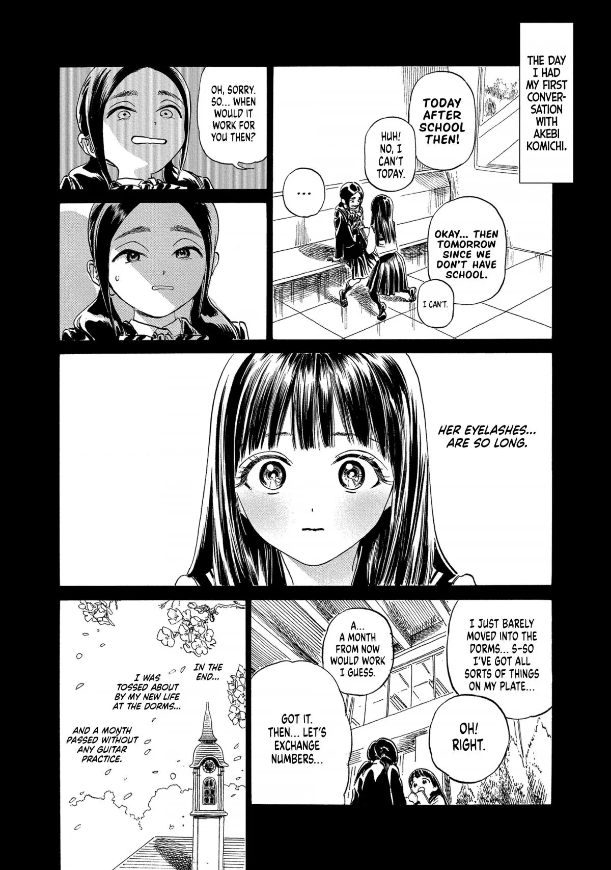 Akebi-chan's Sailor Uniform Chapter 58 page 5