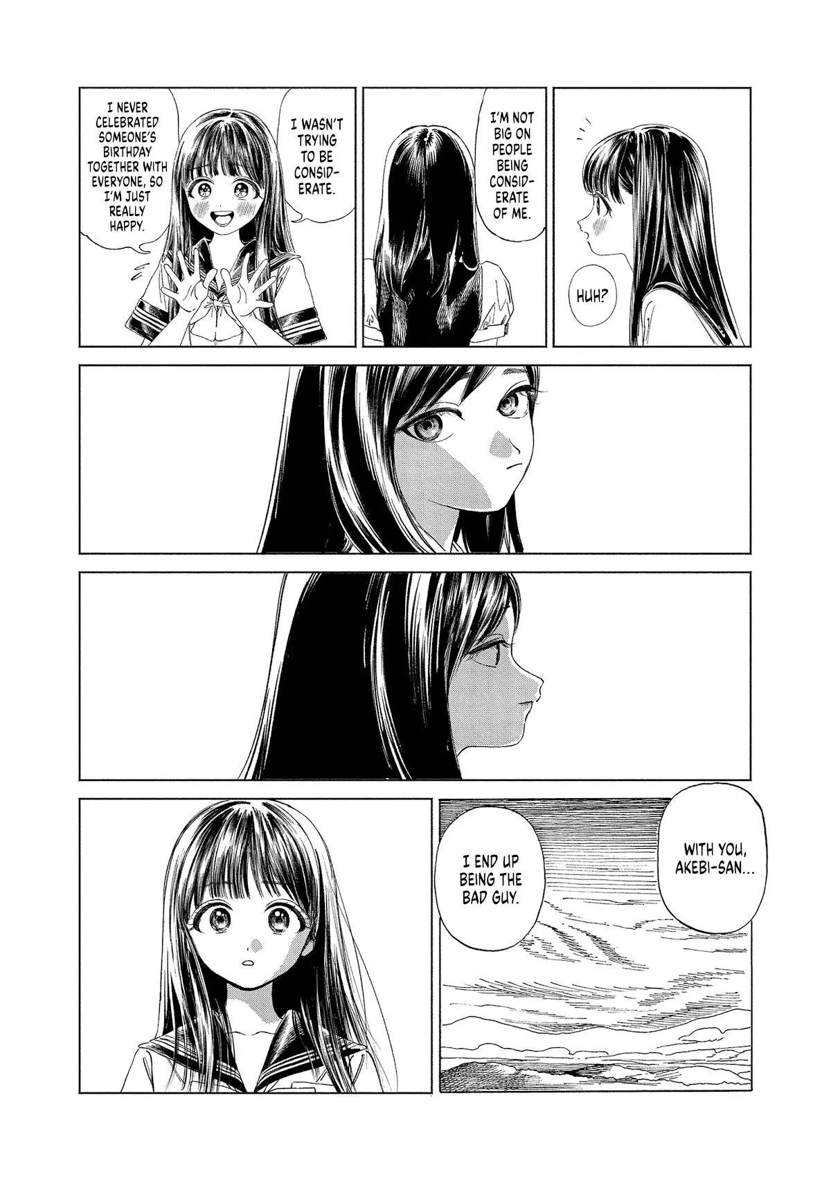 Akebi-chan's Sailor Uniform Chapter 60 page 11