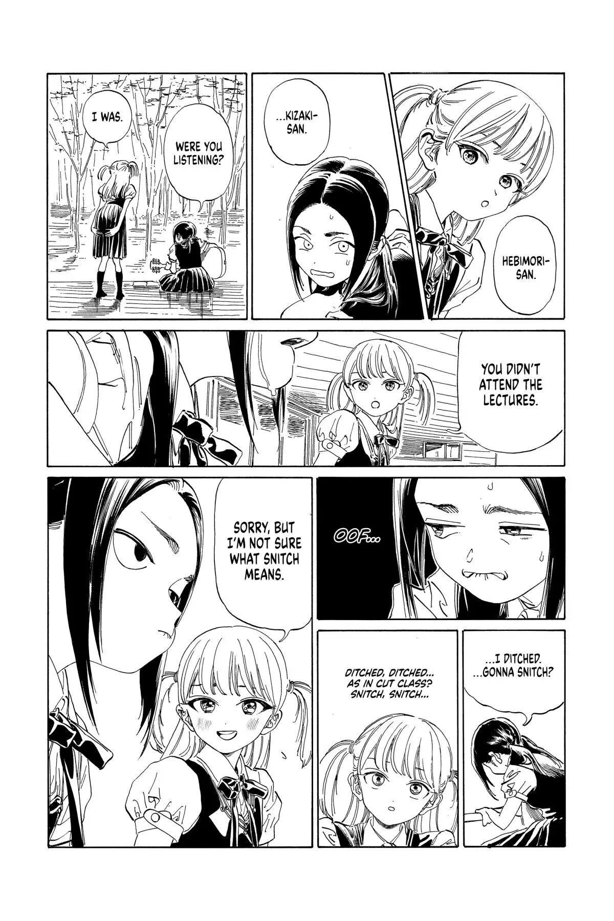 Akebi-chan's Sailor Uniform Chapter 62 page 2