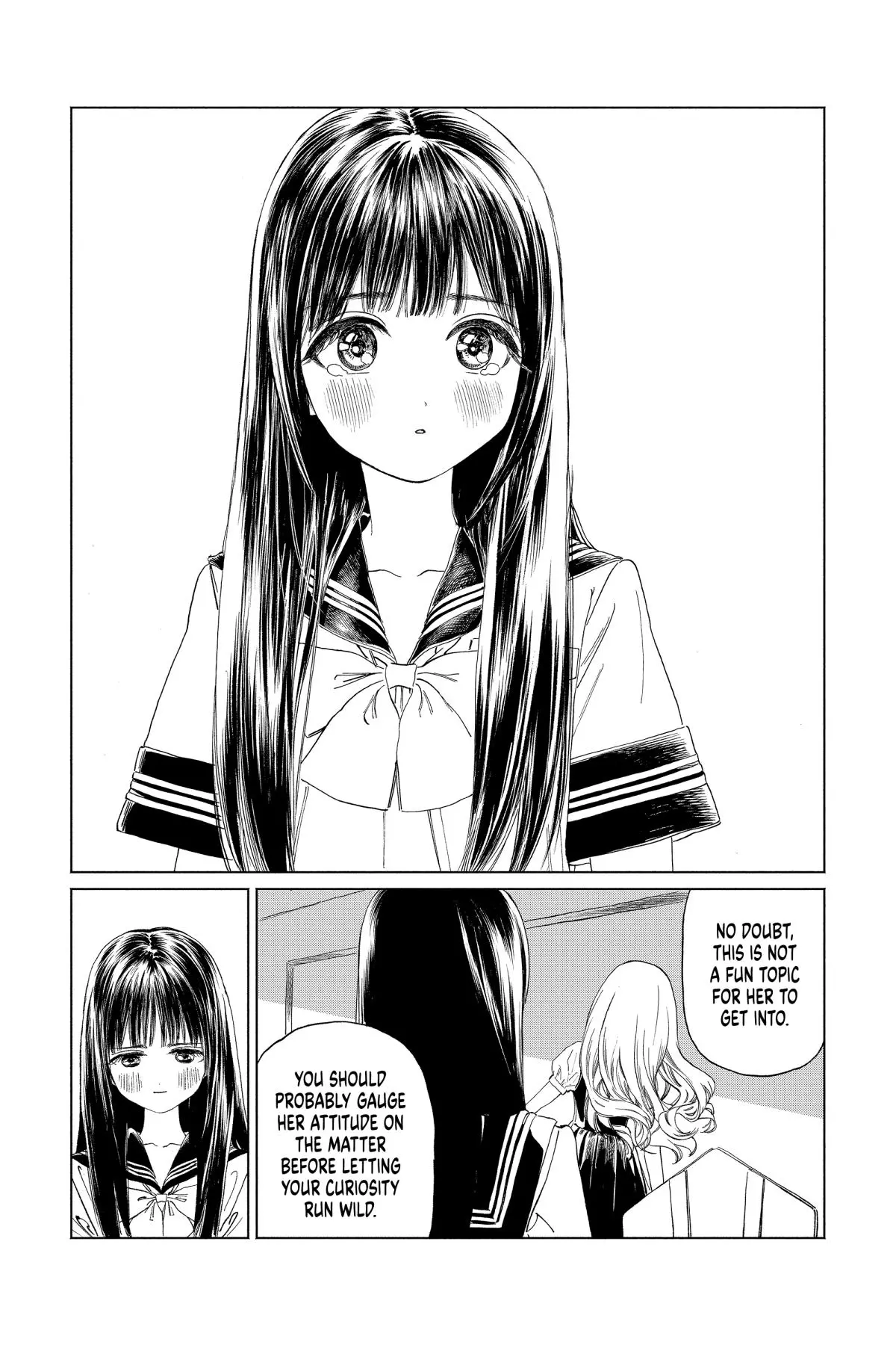 Akebi-chan's Sailor Uniform Chapter 62 page 27