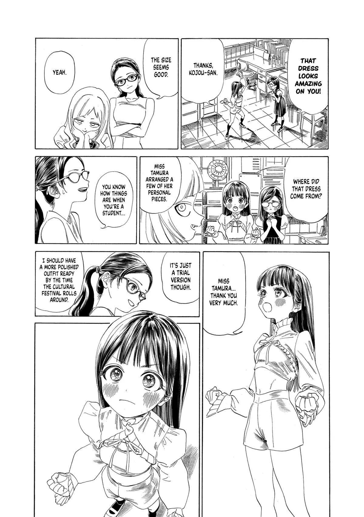 Akebi-chan's Sailor Uniform Chapter 64 page 9