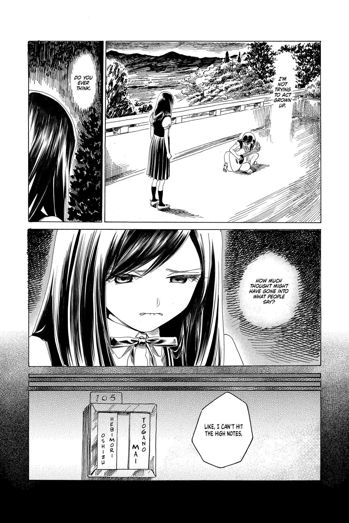 Akebi-chan's Sailor Uniform Chapter 65 page 34