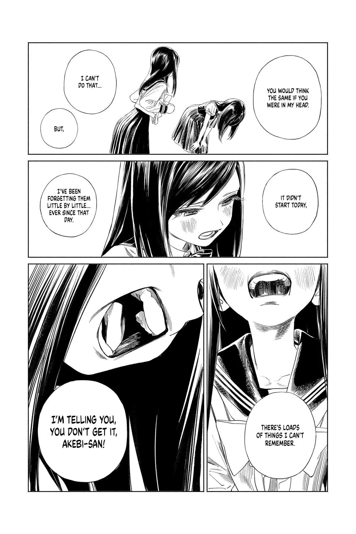 Akebi-chan's Sailor Uniform Chapter 65 page 50