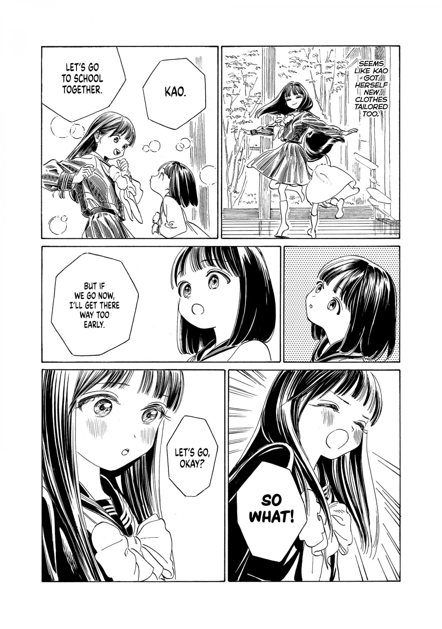 Akebi-chan's Sailor Uniform Chapter 67 page 8
