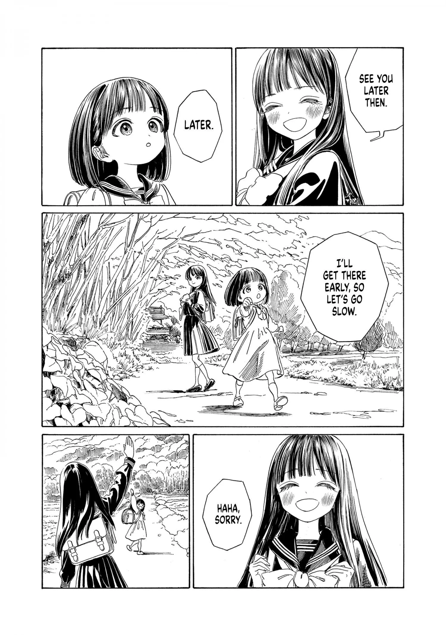 Akebi-chan's Sailor Uniform Chapter 67 page 13