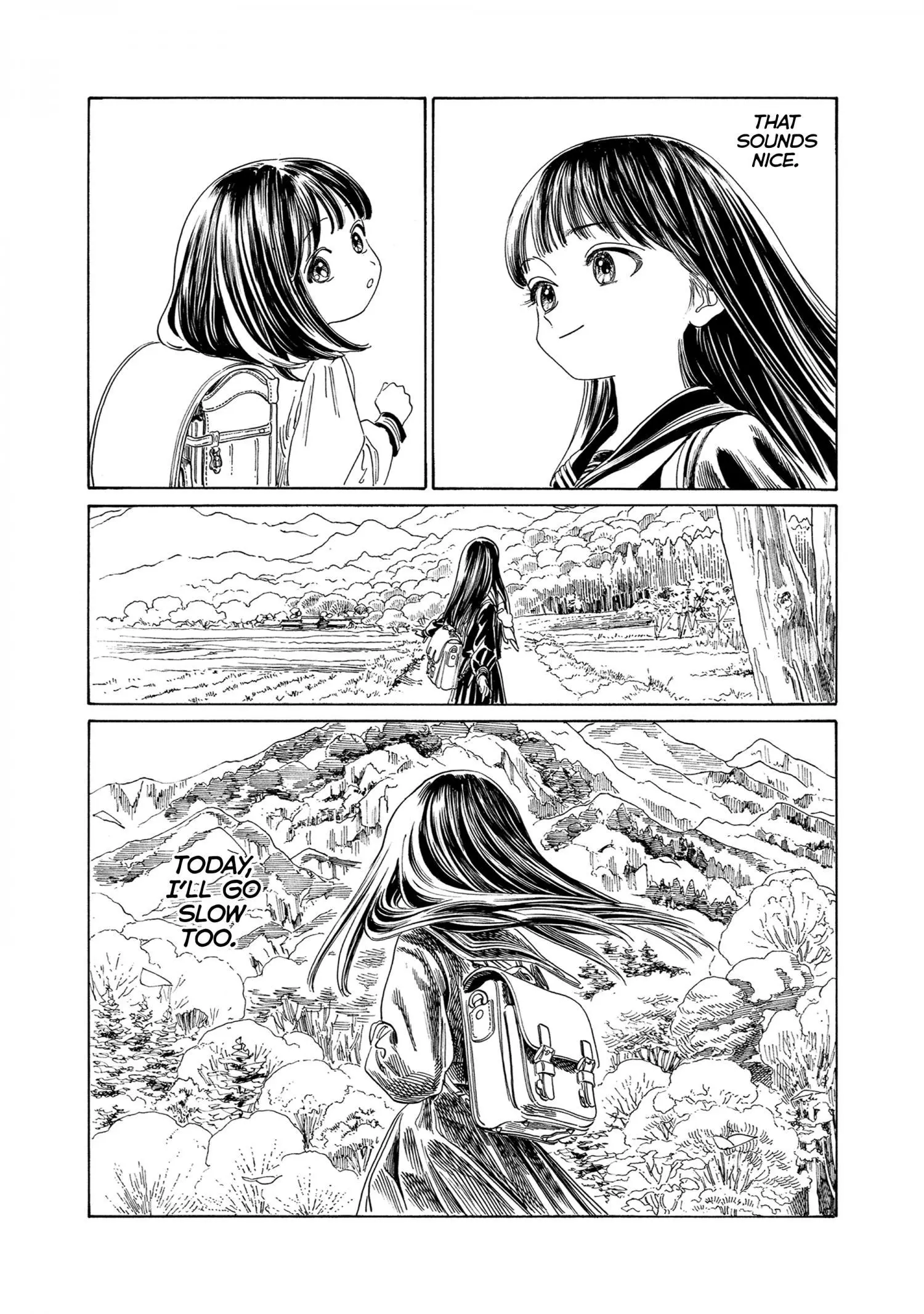 Akebi-chan's Sailor Uniform Chapter 67 page 14