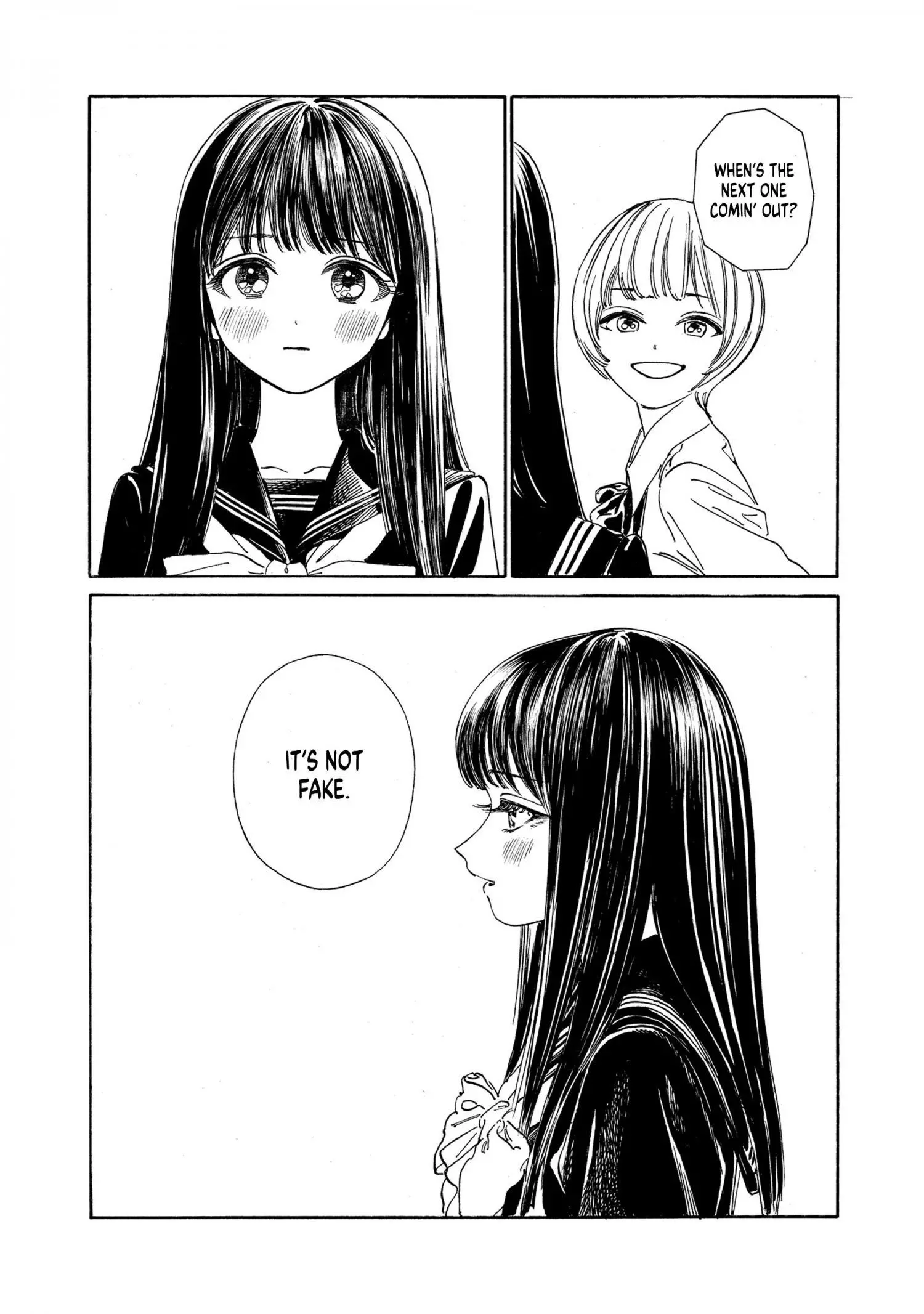Akebi-chan's Sailor Uniform Chapter 71 page 17