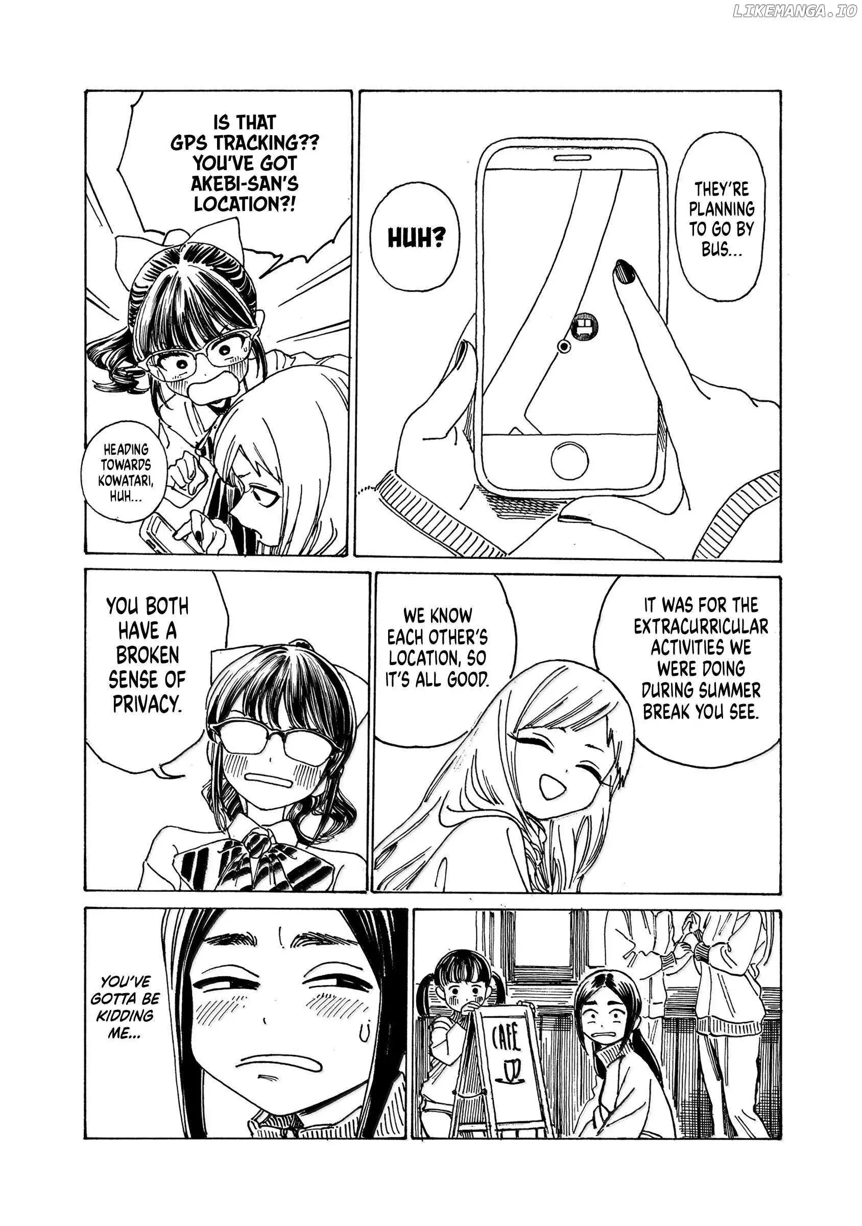 Akebi-chan's Sailor Uniform Chapter 84 page 9