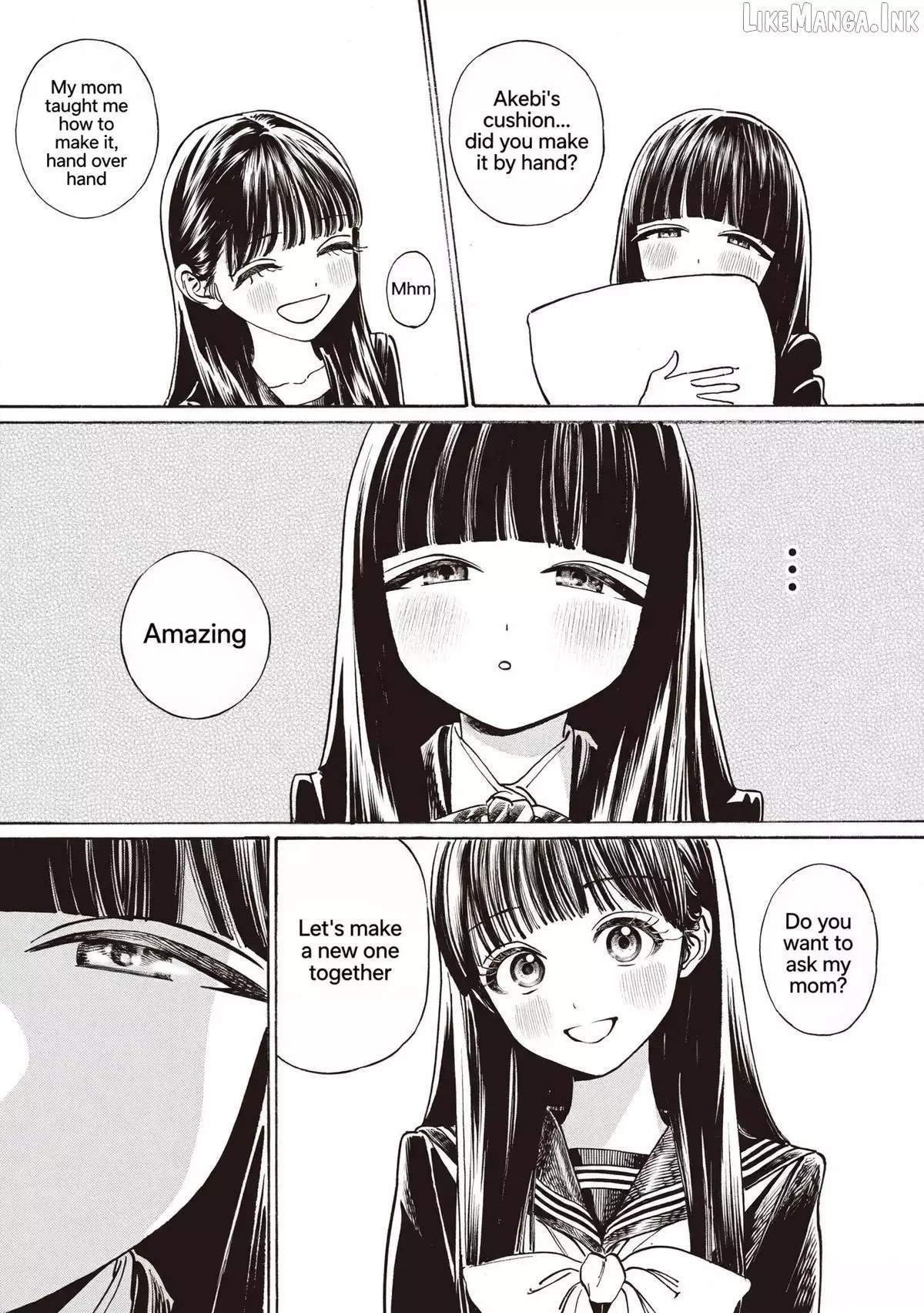 Akebi-chan's Sailor Uniform Chapter 90 page 4