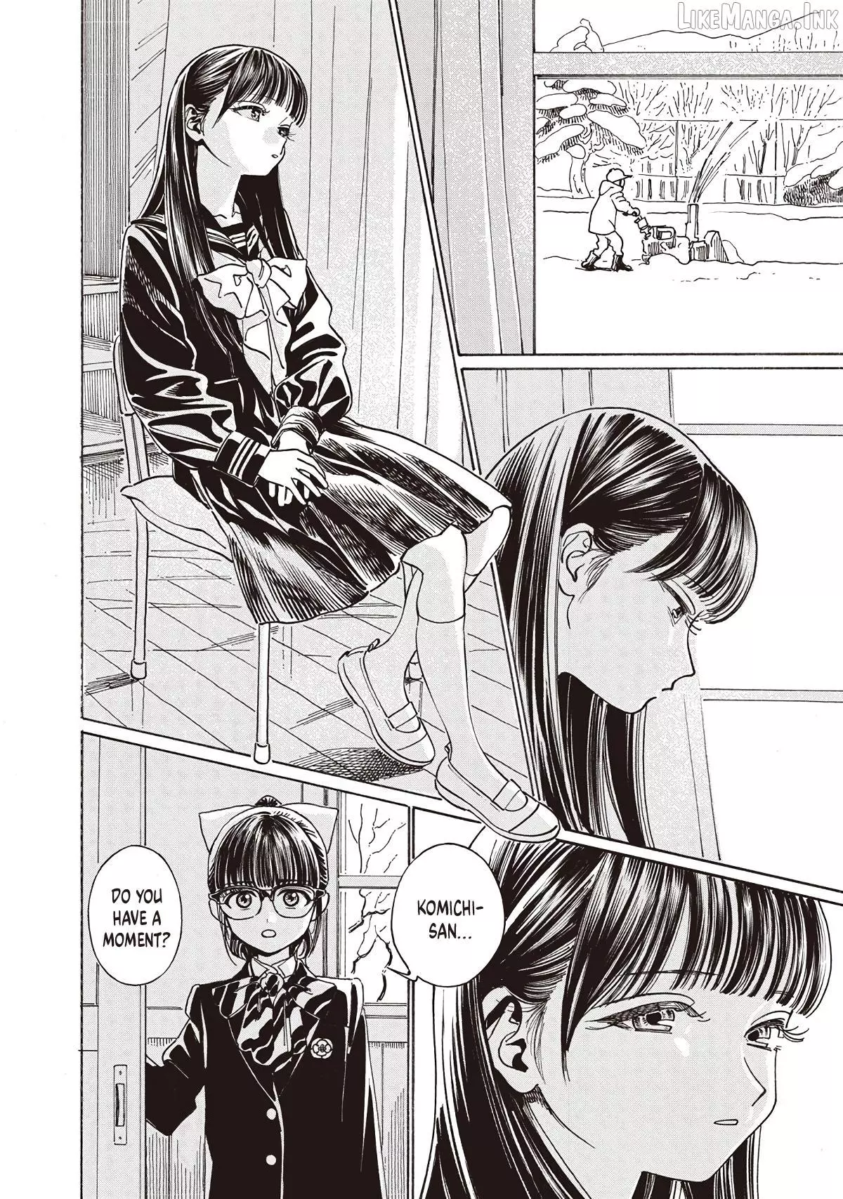 Akebi-chan's Sailor Uniform Chapter 91 page 6