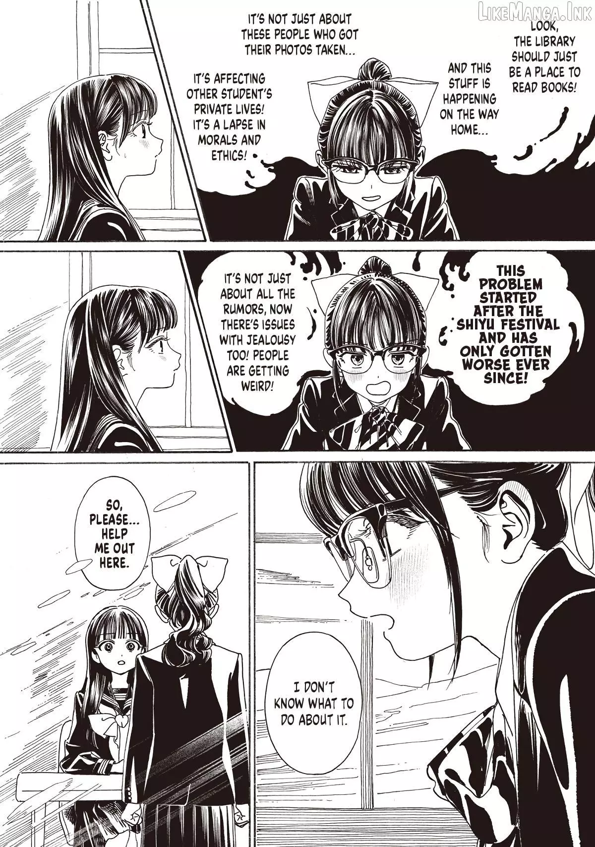 Akebi-chan's Sailor Uniform Chapter 91 page 10