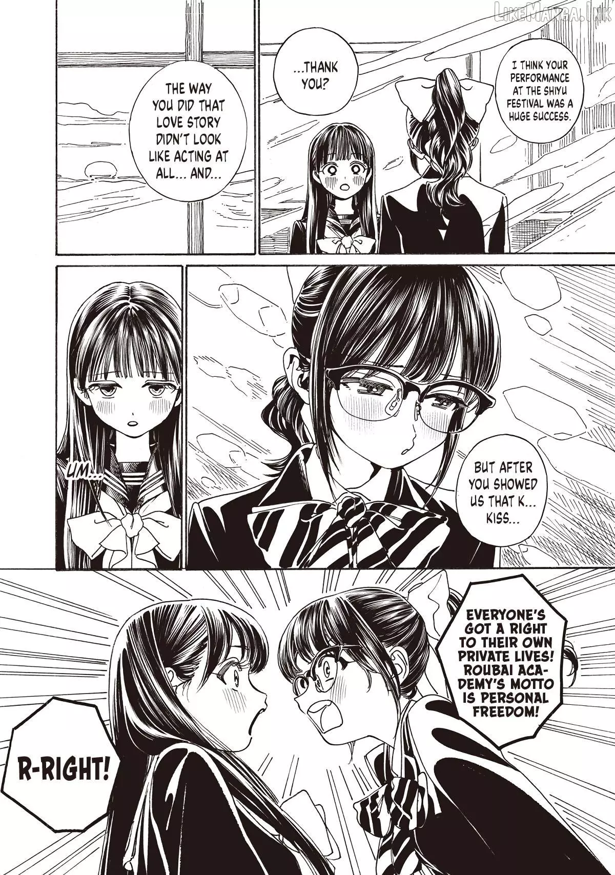 Akebi-chan's Sailor Uniform Chapter 91 page 9