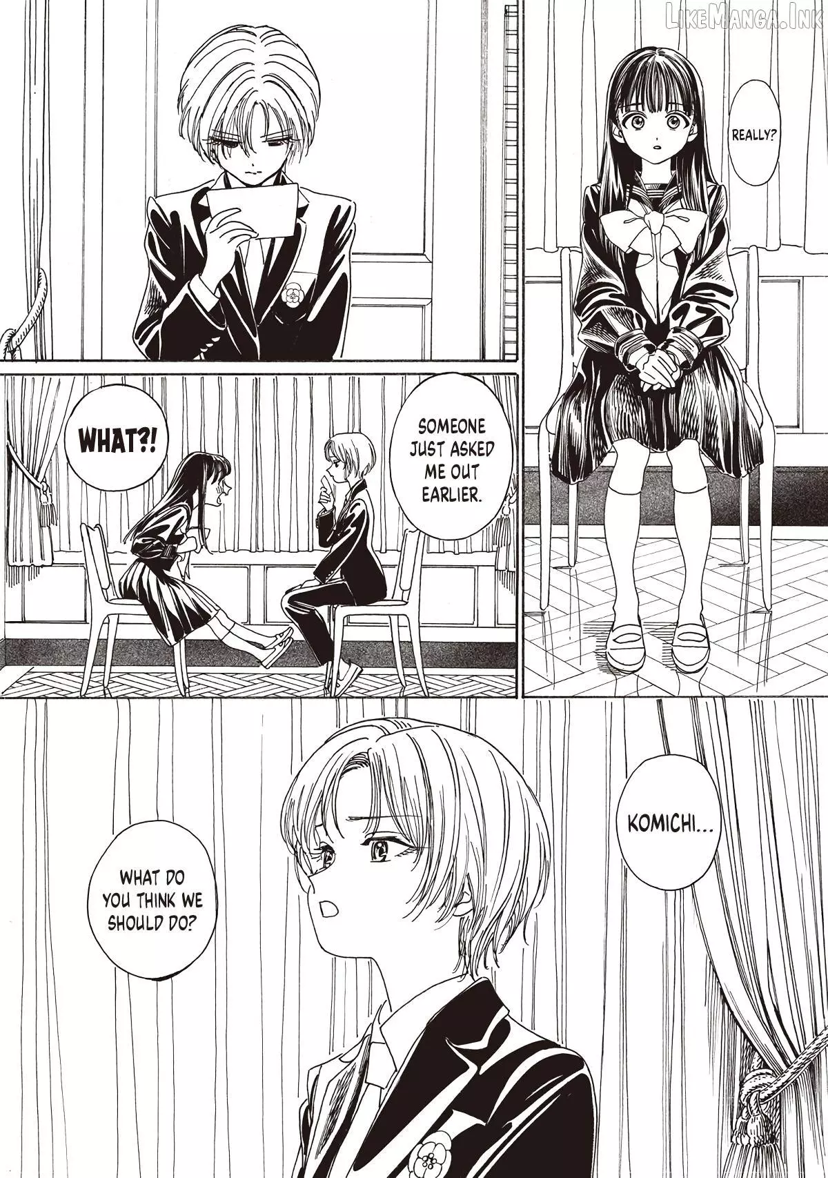 Akebi-chan's Sailor Uniform Chapter 91 page 12