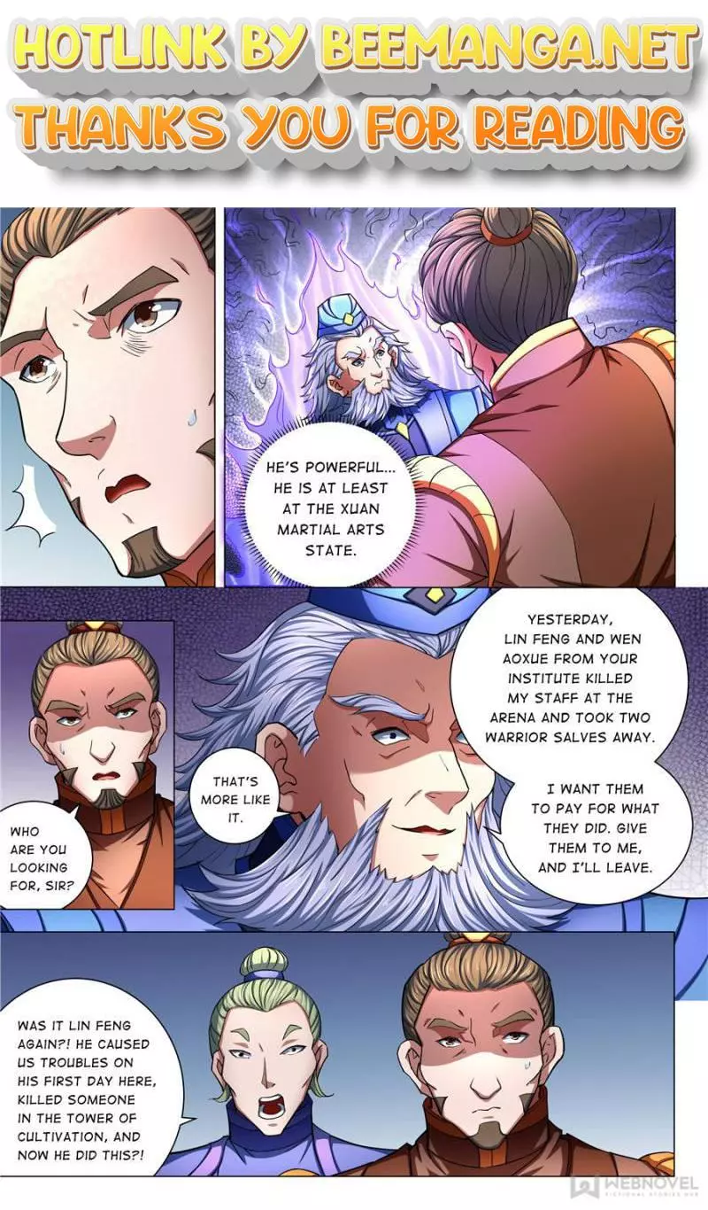 God of Martial Arts Chapter 230 page 1