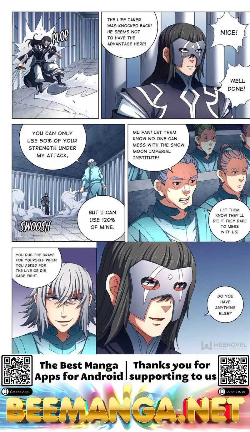God of Martial Arts Chapter 240 page 8