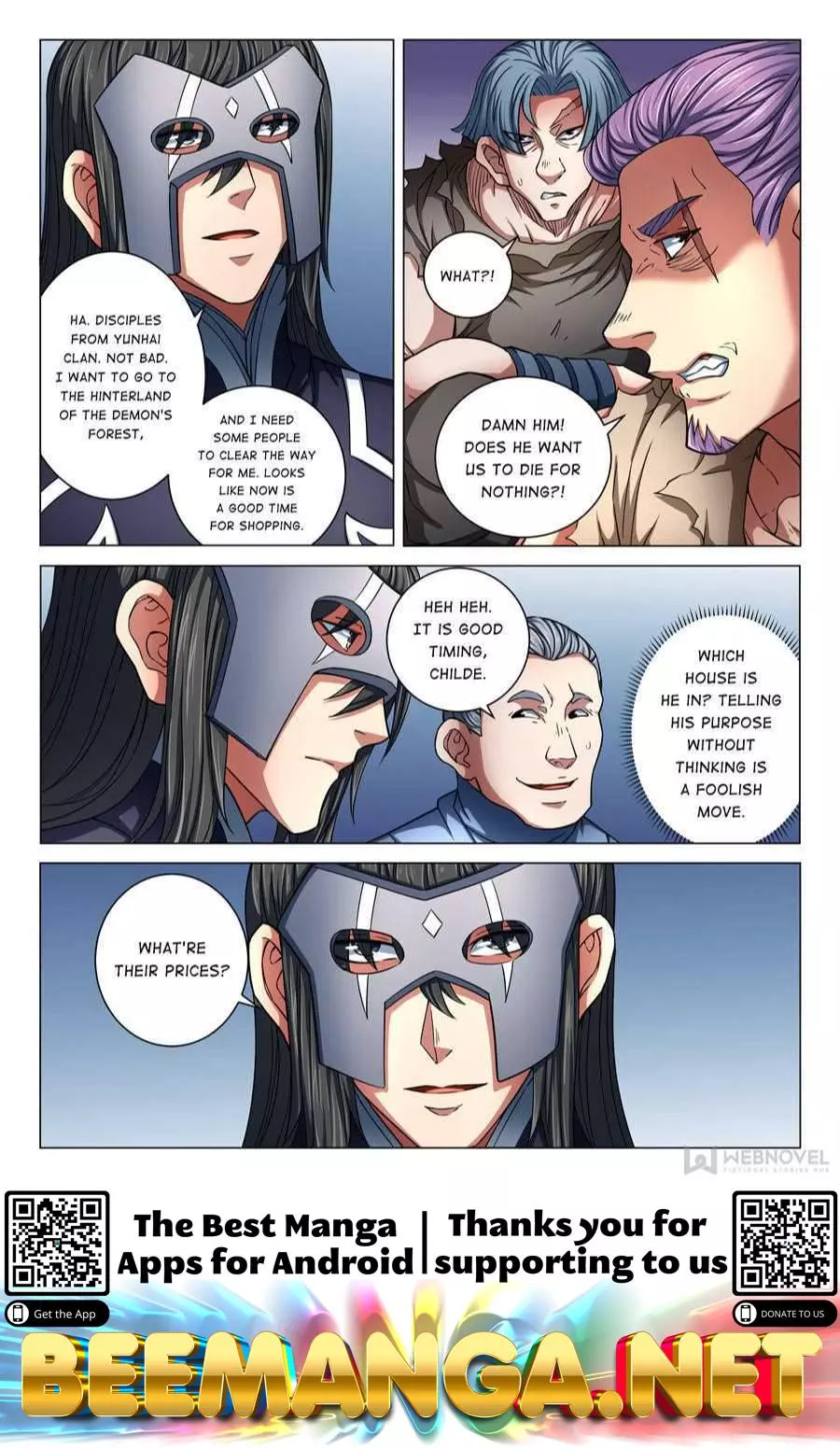 God of Martial Arts Chapter 252 page 8