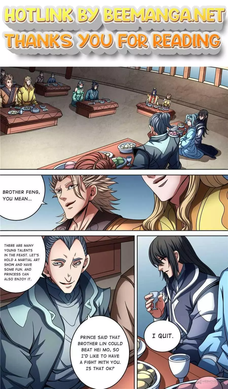 God of Martial Arts Chapter 265 page 1
