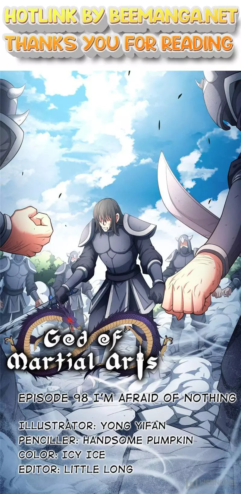 God of Martial Arts Chapter 292 page 1