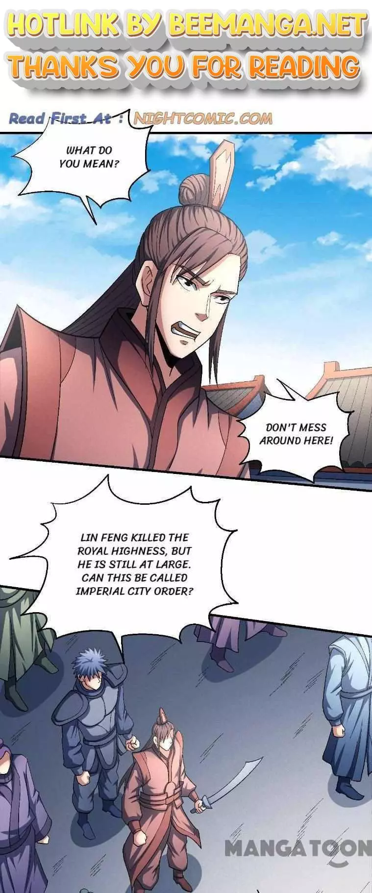 God of Martial Arts Chapter 415 page 1