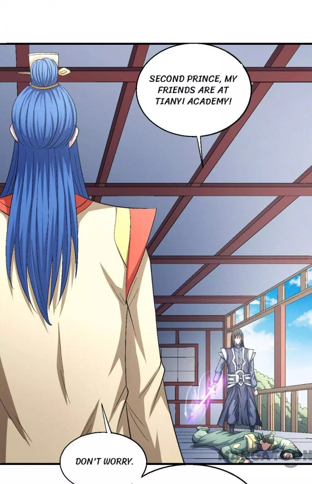 God of Martial Arts Chapter 432 page 19