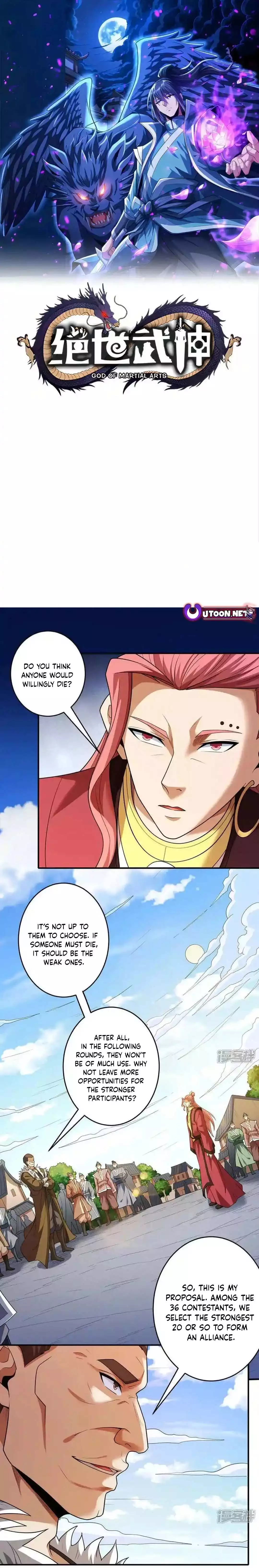 God of Martial Arts Chapter 734 page 1