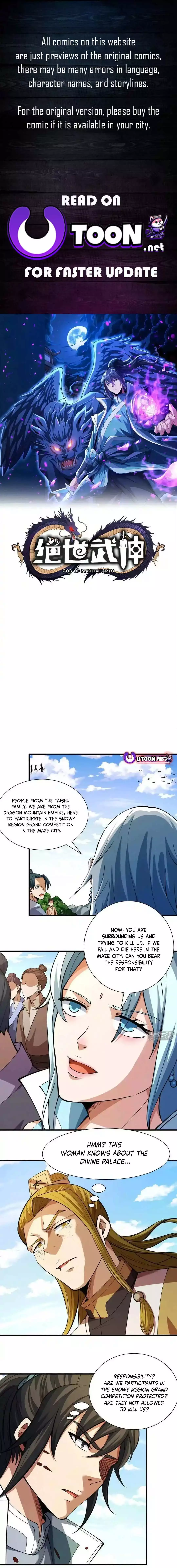 God of Martial Arts Chapter 739 page 1