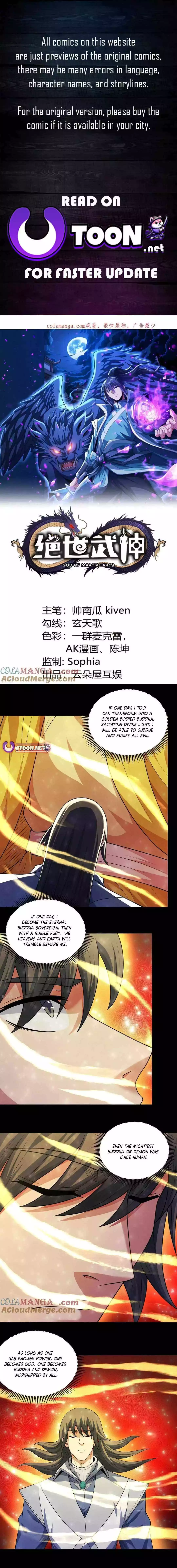 God of Martial Arts Chapter 798 page 2
