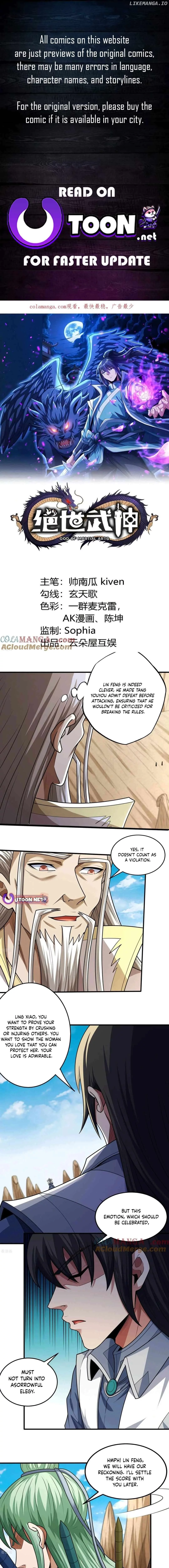 God of Martial Arts Chapter 808 page 1
