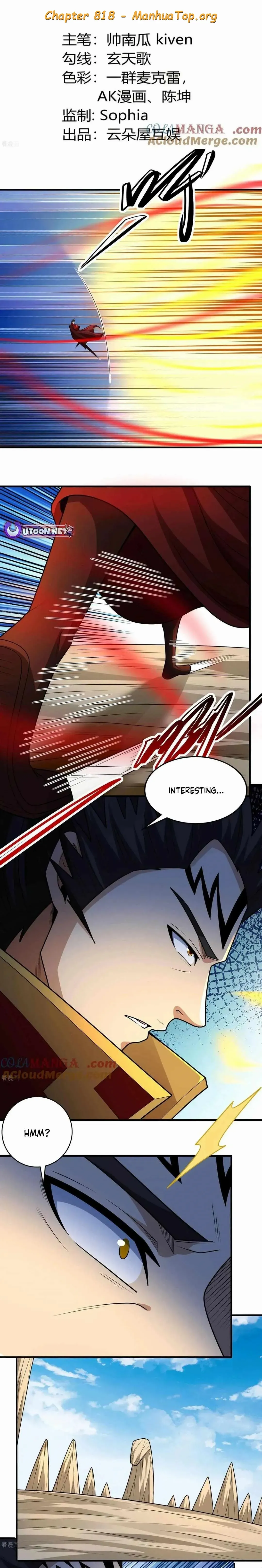 God of Martial Arts Chapter 818 page 1