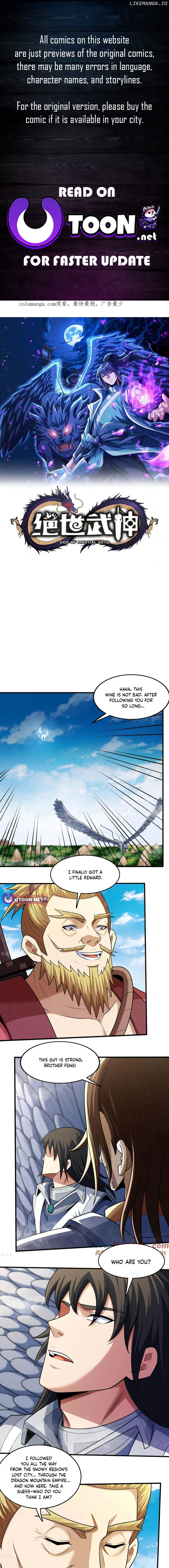 God of Martial Arts Chapter 838 page 1