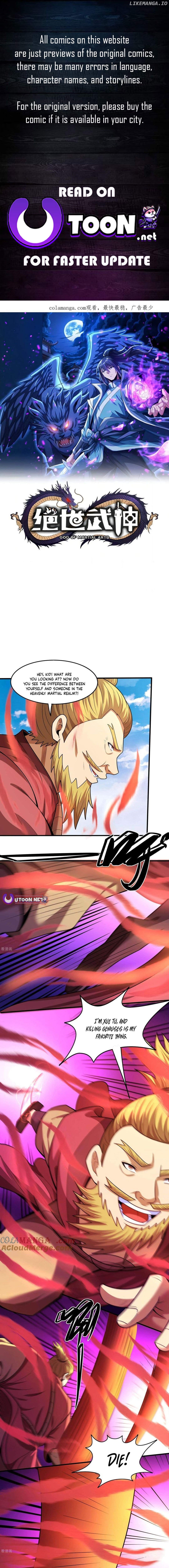 God of Martial Arts Chapter 839 page 1