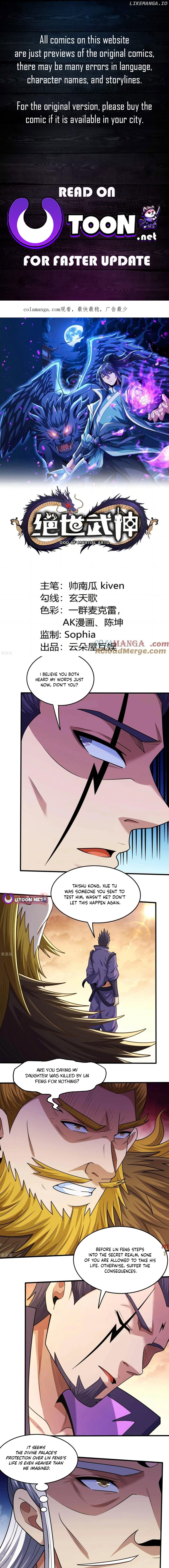 God of Martial Arts Chapter 840 page 1