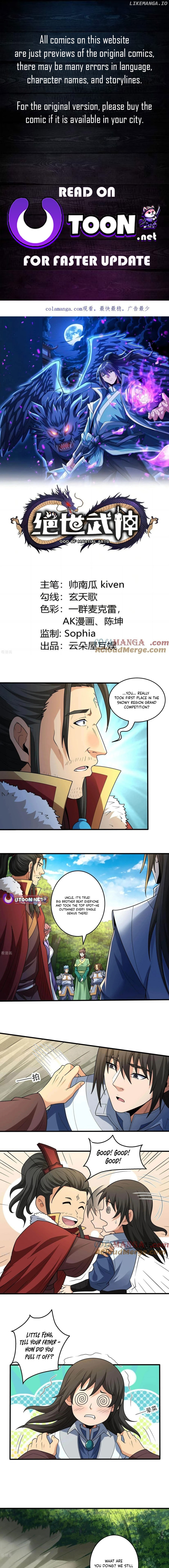 God of Martial Arts Chapter 841 page 1