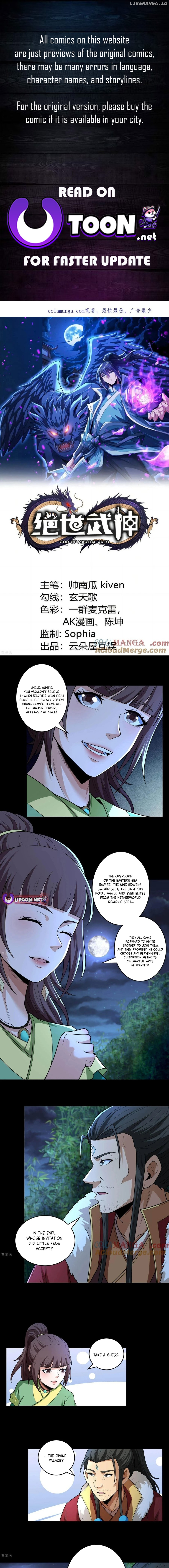 God of Martial Arts Chapter 842 page 1