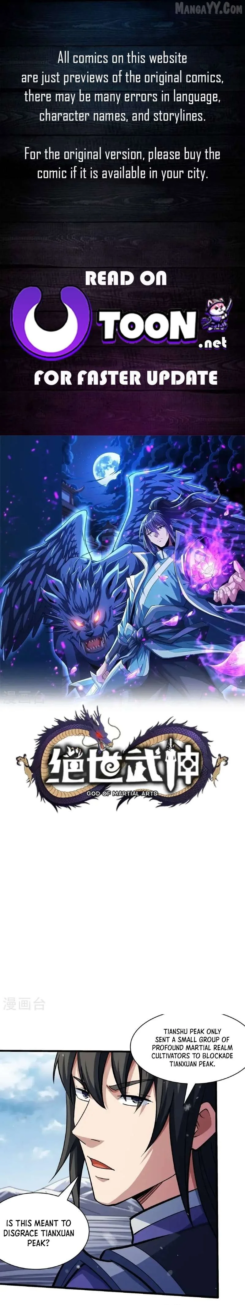 God of Martial Arts Chapter 997 page 1