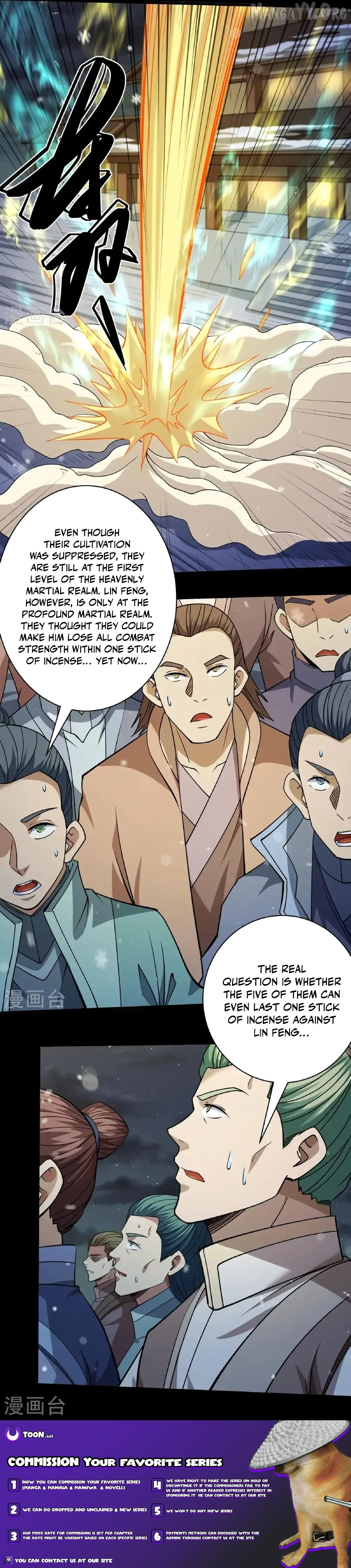 God of Martial Arts Chapter 1010 page 8