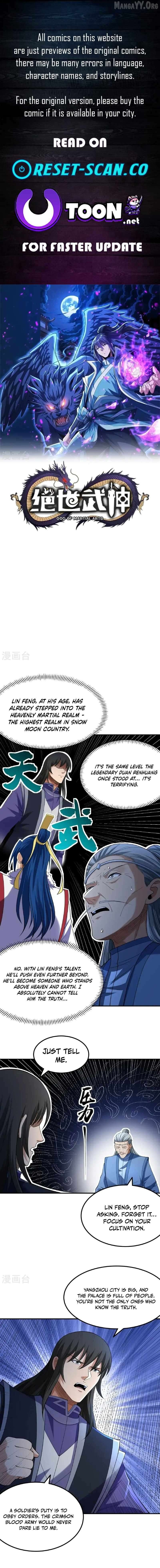 God of Martial Arts Chapter 1024 page 1
