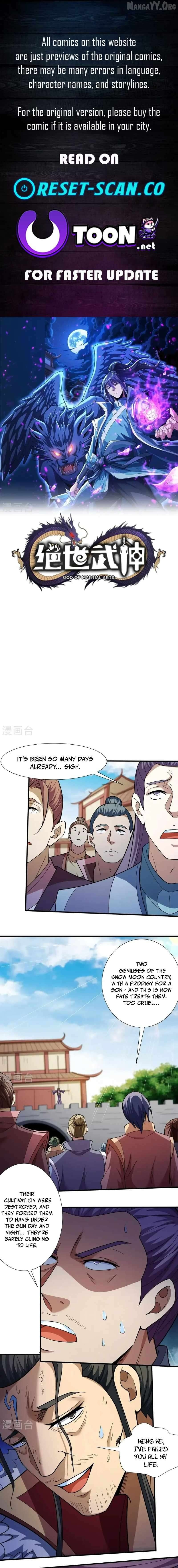 God of Martial Arts Chapter 1025 page 1