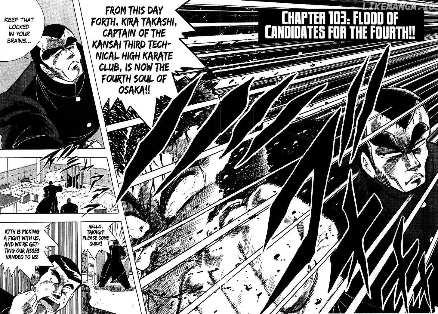 Osu!! Karatebu Chapter 103 page 2