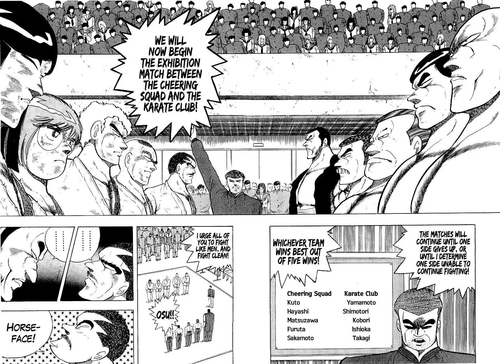 Osu!! Karatebu Chapter 165 page 3