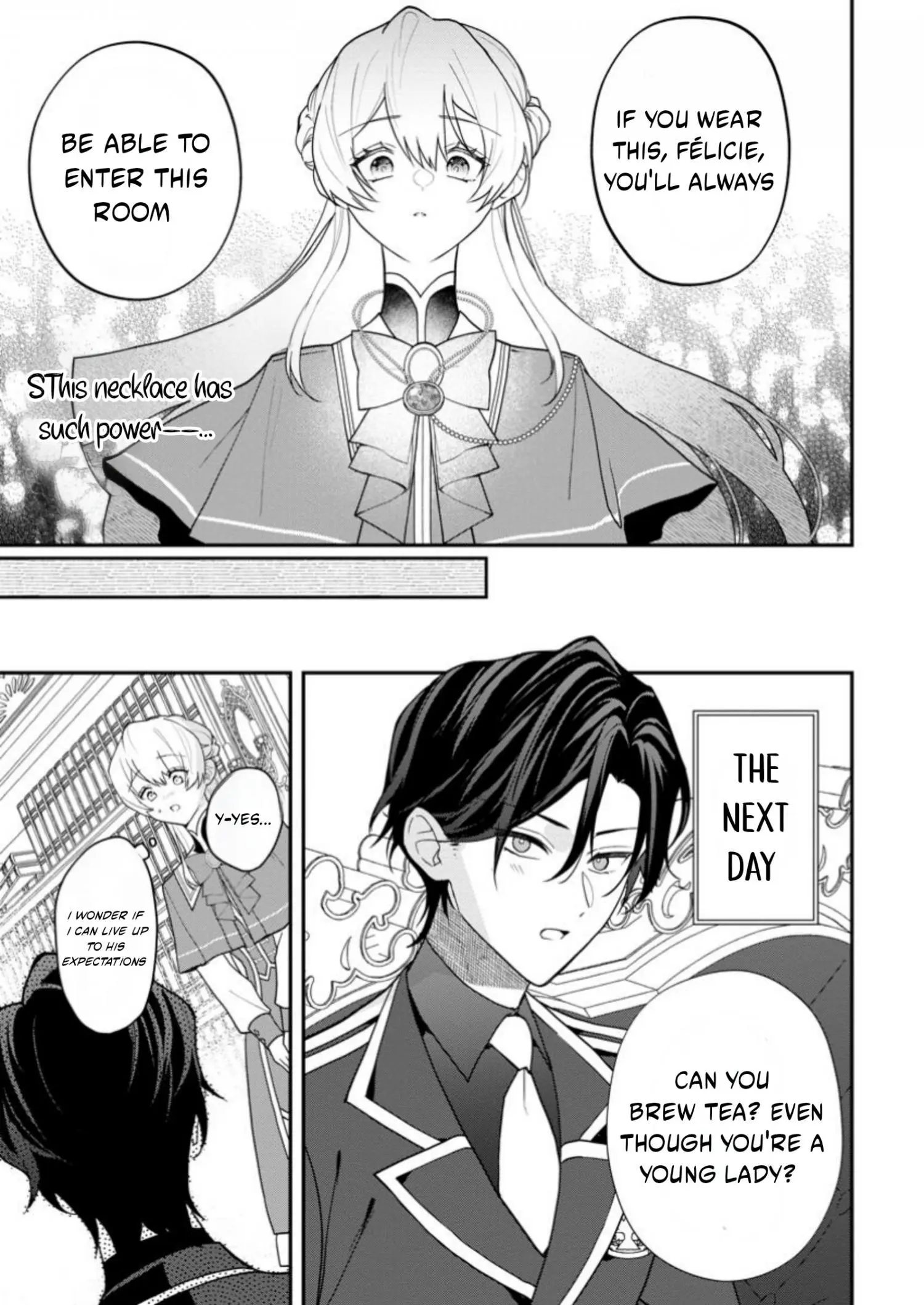 An Unremarkable Blessed Lady Chosen by the Lone Prince — Her True Power Awakens Chapter 2.2 page 11