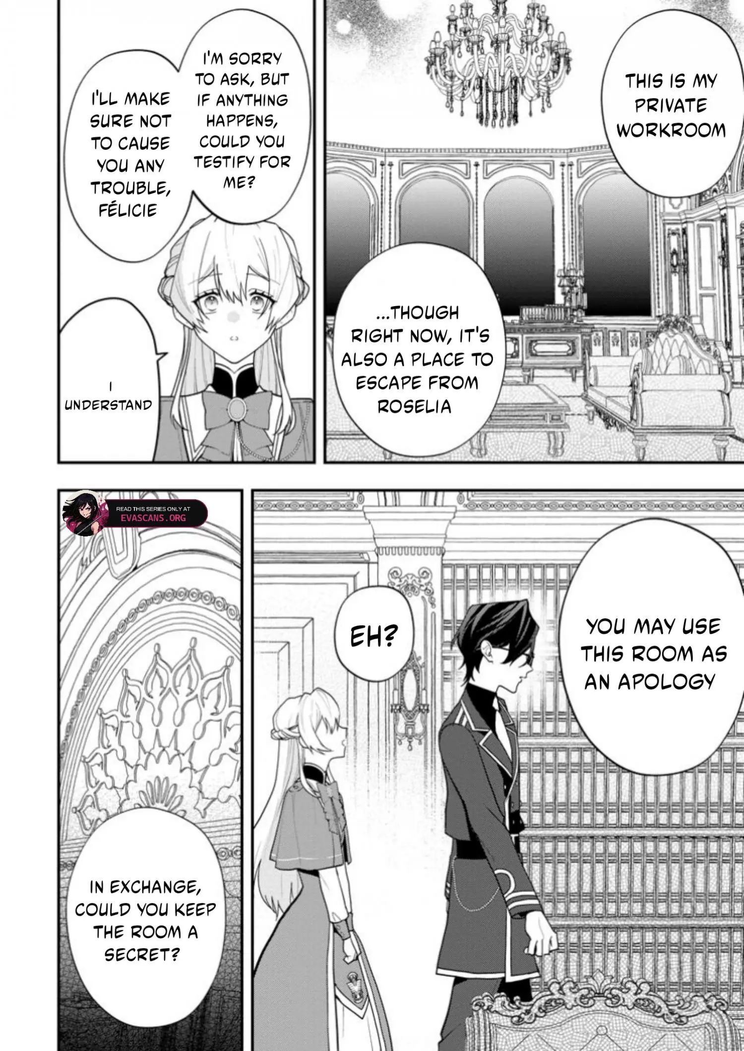 An Unremarkable Blessed Lady Chosen by the Lone Prince — Her True Power Awakens Chapter 2.2 page 8
