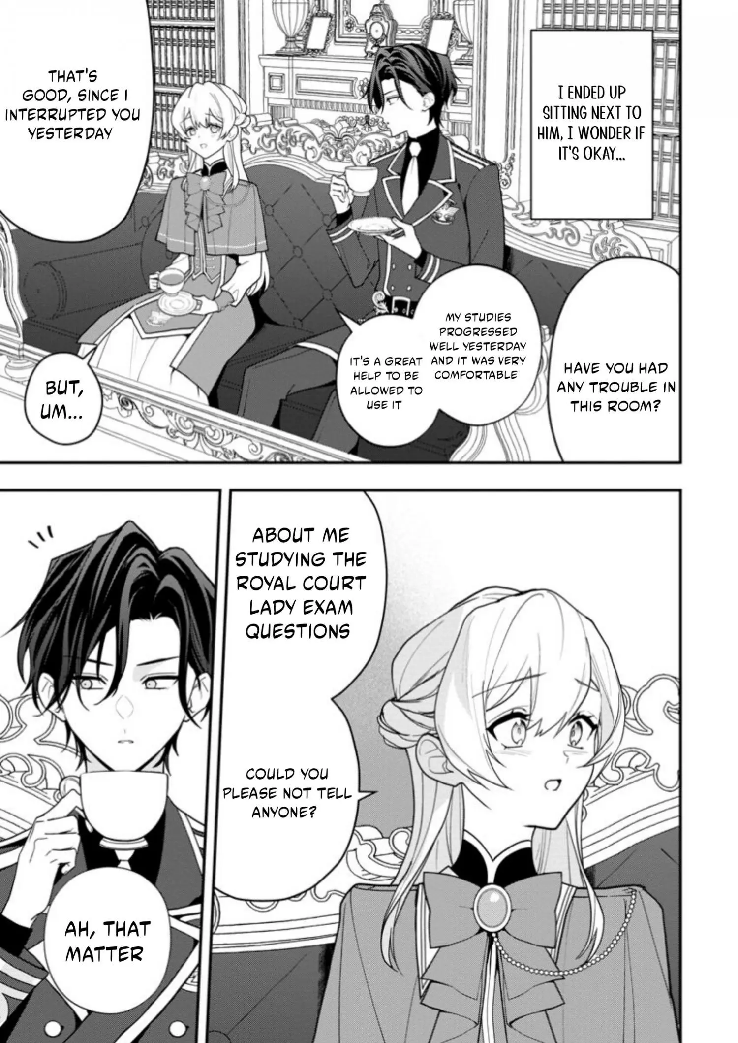 An Unremarkable Blessed Lady Chosen by the Lone Prince — Her True Power Awakens Chapter 2.2 page 13