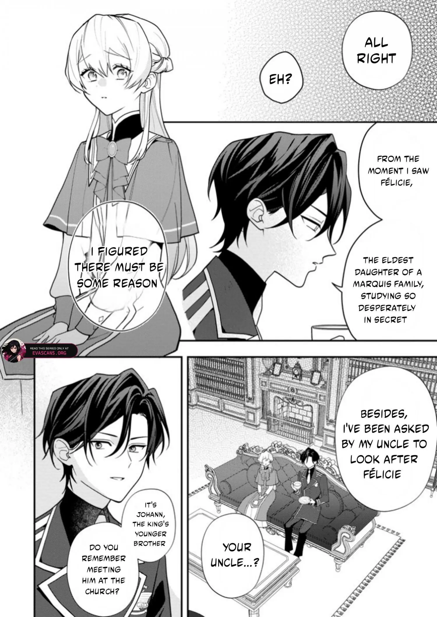 An Unremarkable Blessed Lady Chosen by the Lone Prince — Her True Power Awakens Chapter 2.3 page 4