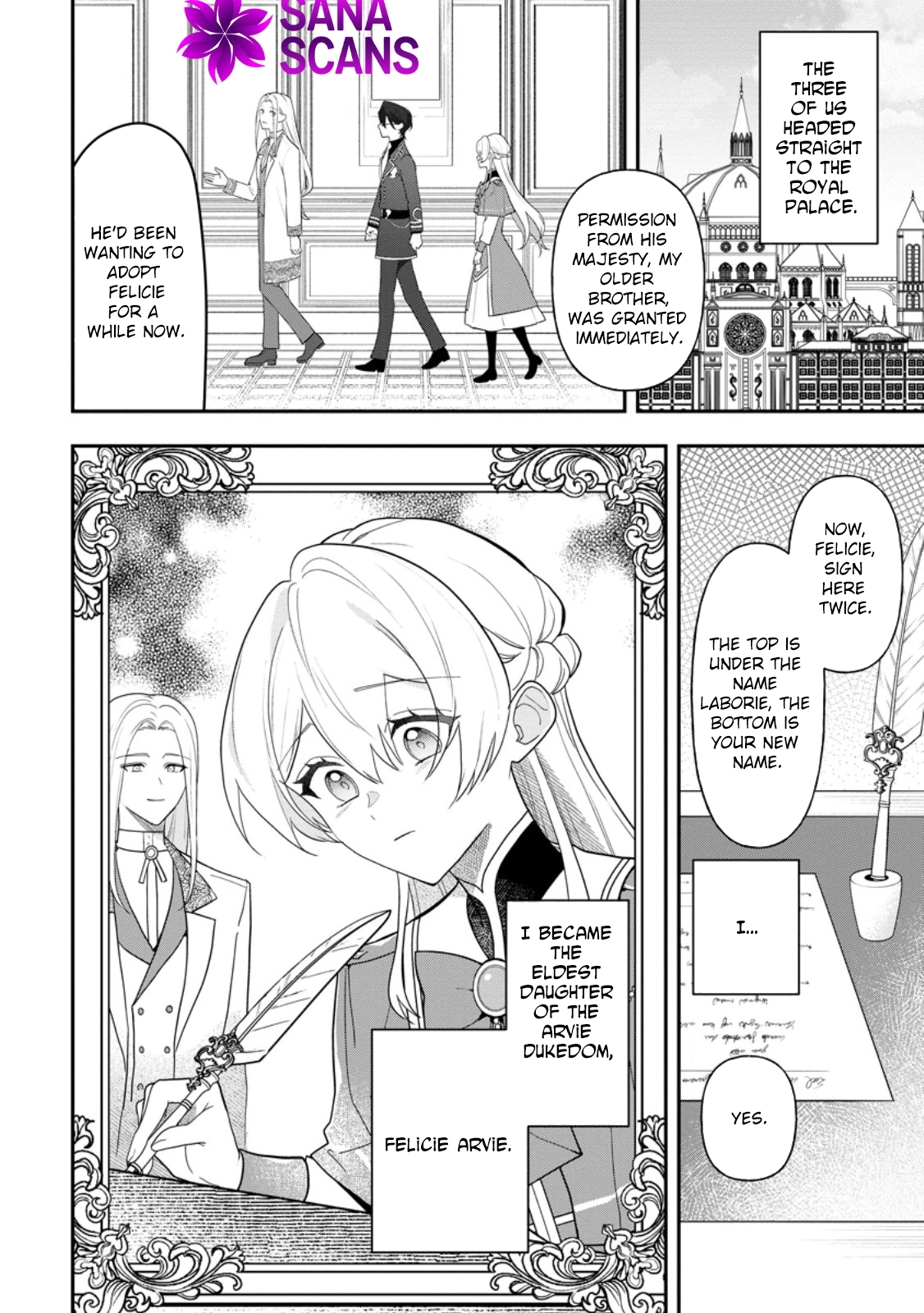 An Unremarkable Blessed Lady Chosen by the Lone Prince — Her True Power Awakens Chapter 4 page 10