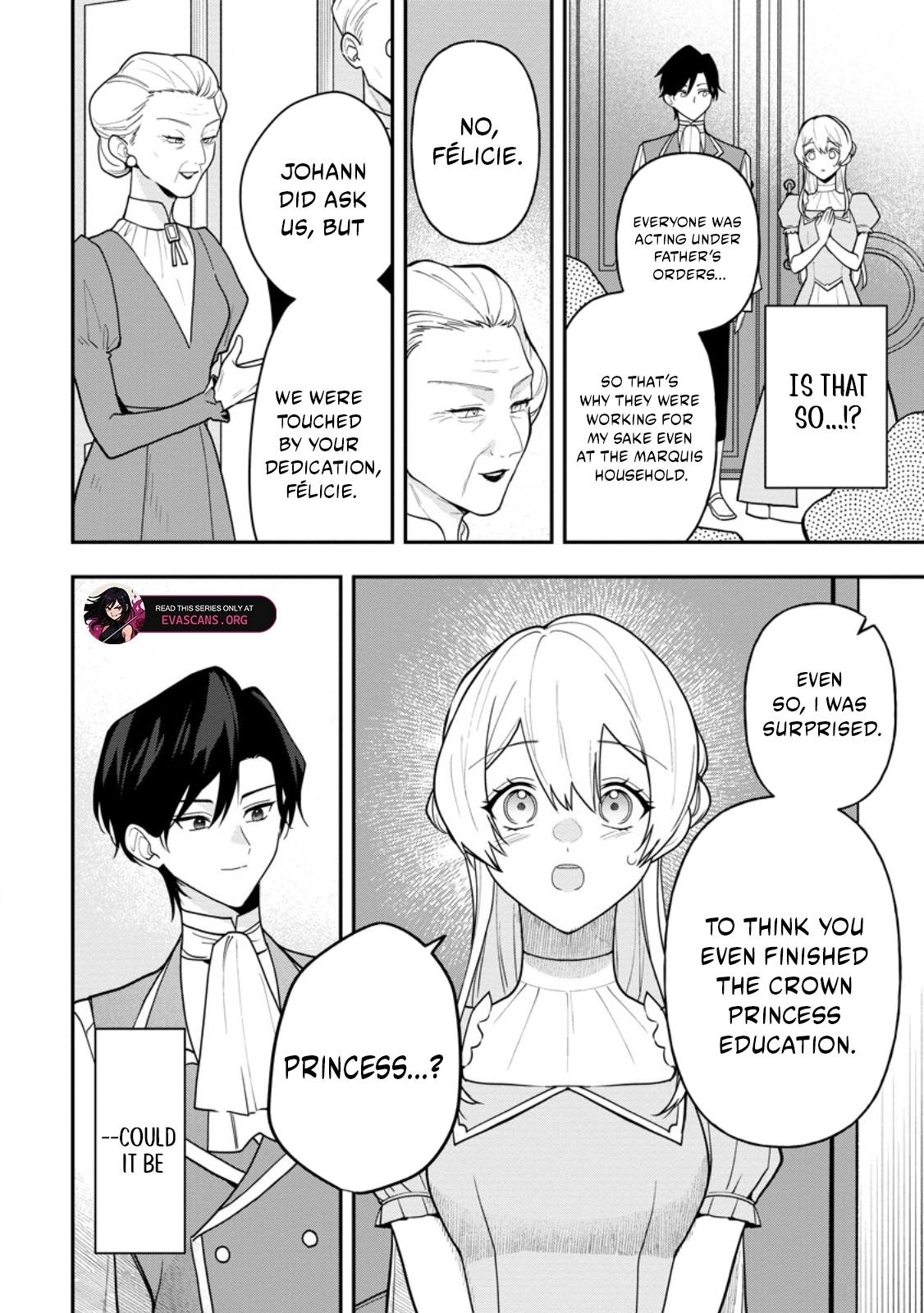 An Unremarkable Blessed Lady Chosen by the Lone Prince — Her True Power Awakens Chapter 5.1 page 5